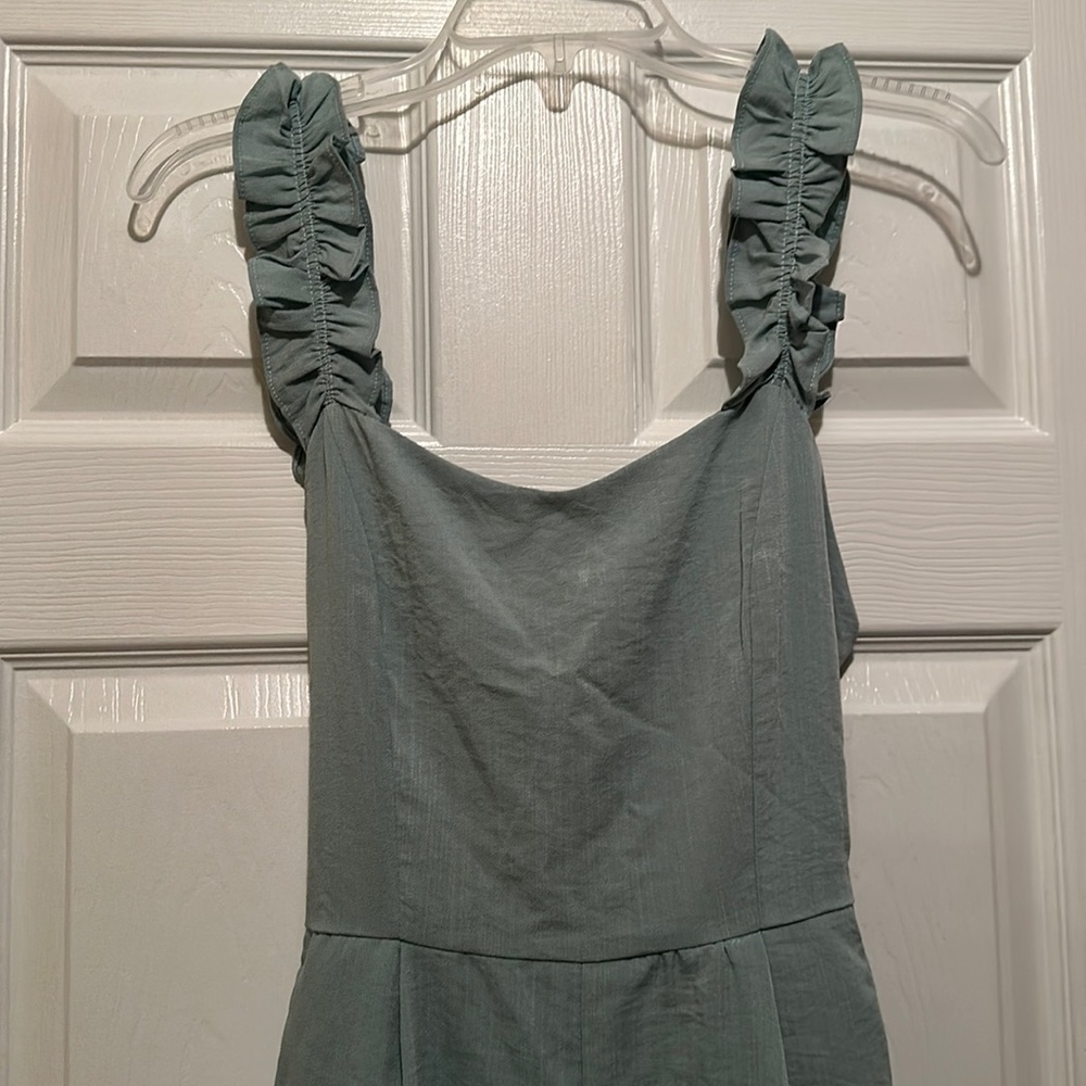 Light green jumpsuit